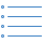 blue ui style news feed icon