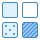 blue ui style 분류 icon