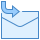 blue ui style neuen post erstellen icon