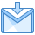 blue ui style gmail login icon