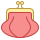 office m style geldbörse vorderansicht icon