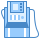 blue ui style tricorder icon