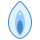 blue ui style vagina icon