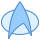 Símbolo de Star Trek Nova Geração icon