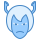 blue ui style andorian 머리 icon