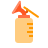 color style breast pump icon