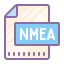 cute color style nmea icon