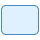 blue ui style rectangle icon