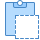 blue ui style copy to clipboard icon
