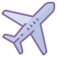 cute color style 공항 icon