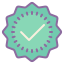 cute color style anerkennung icon