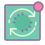 cute color style verfügbare updates icon