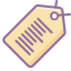 cute color style barcode icon