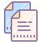 cute color style copy icon