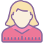 cute color style user icon