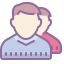 cute color style 사용자 그룹 남자 icon