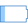 blue ui style low battery icon