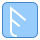 blue ui style nfc f icon