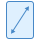 blue ui style bildschirmauflösung icon