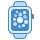 blue ui style 애플 시계 앱 icon