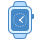blue ui style 애플 시계 icon