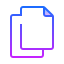 gradient style copiar icon