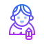 gradient style registration icon