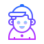 gradient style user icon
