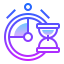 gradient style uhr icon