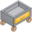 Wooden Trolley icon