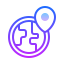 gradient style 위치 icon