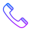 gradient style 전화 icon