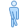 blue ui style pee icon