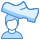 blue ui style 억압 icon