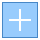 blue ui style add new icon
