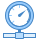 blue ui style 압력 icon