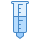 blue ui style rain gauge icon