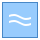 blue ui style approximate icon