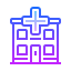 gradient style krankenhaus 3 icon