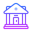gradient style library icon