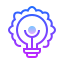gradient style 불을 켜다 icon