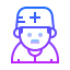 gradient style doctor en medicina icon