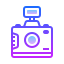 gradient style slr kamera icon