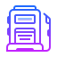 gradient style gas station icon