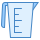 blue ui style volumen icon