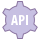 office m style rest api icon