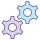 office m style automation icon