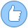 blue ui style good quality icon