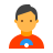 color style spieler   männlich icon
