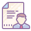 cute color style profile icon